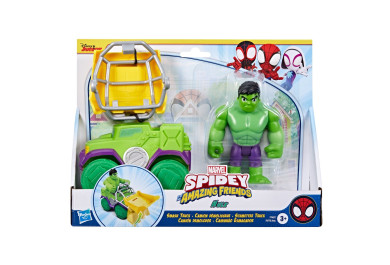Hasbro Hulk s vozidlem, 19x22x8cm