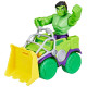 Hasbro Hulk s vozidlem, 19x22x8cm
