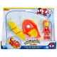Hasbro Iron man s vozidlem, 19x22x8cm