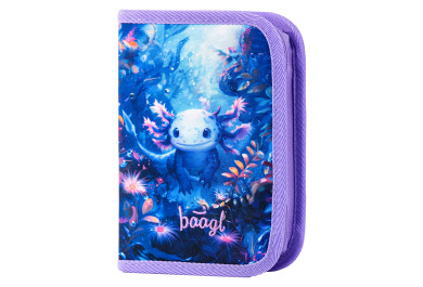 BAAGL Školní penál jednopatrový Axolotl