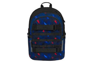 BAAGL Školní batoh Skate Indigo