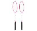 Badmintonová sada NILS NRZ001, rakety, nylonové letky, růžová