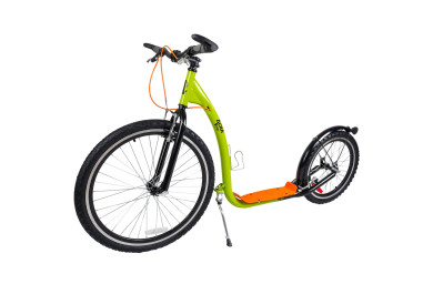 Koloběžka Acra Joy Racer, zeleno-oranžová