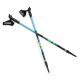 Spokey MEADOW Hole Nordic Walking, 2dílné, systém Antishock, modro-černé