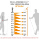 Spokey MEADOW Hole Nordic Walking, 2dílné, systém Antishock, modro-černé