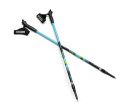 Spokey MEADOW Hole Nordic Walking, 2dílné, systém Antishock, modro-černé