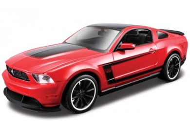 Maisto Kit Ford Mustang Boss 302 Red 1:24