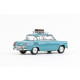 Abrex Škoda 1100MBX (1969) se zahrádkou, Tyrkysová Světlá 1:43