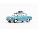 Abrex Škoda 1100MBX (1969) se zahrádkou, Tyrkysová Světlá 1:43