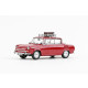 Abrex Škoda 1100MBX (1969) se zahrádkou, Červená Rubínová 1:43