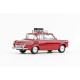 Abrex Škoda 1100MBX (1969) se zahrádkou, Červená Rubínová 1:43