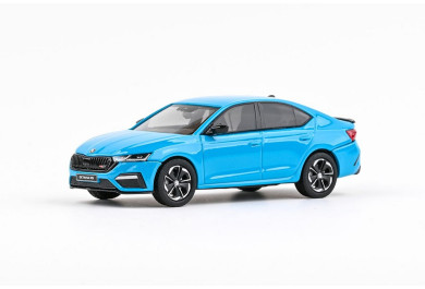 Abrex Škoda Octavia IV RS (2020) Modrá Orbit 1:43