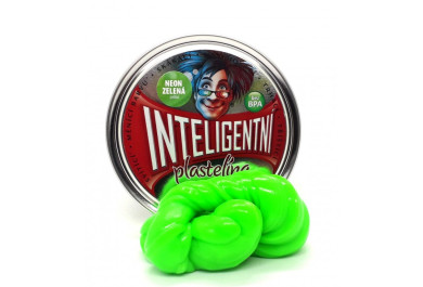 Inteligentní svítící plastelína - Neon zelená