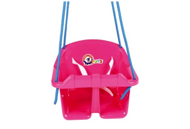 Dětská houpačka Baby, Růžová nostost 20kg