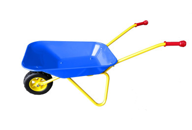 Dětské plechové kolečko 78 cm Yupee, modré