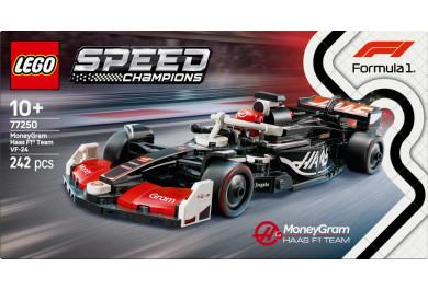 LEGO Speed Champions 77250 Závodní auto MoneyGram Haas F1, Team VF-24 