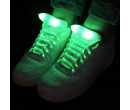 LED svítící tkaničky, Zelené