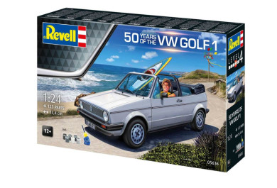 Revell Gift-Set auto 05636 - 50 Years of the VW Golf 1 (1:24)