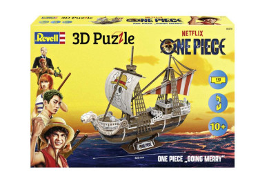 3D Puzzle Revell 00270 - One Piece Flying Lamb, Going Merry