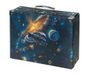 BAAGL Skládací školní kufřík Vesmír s kováním