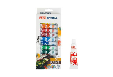 Easy Olejové barvy 12ml, 12 ks