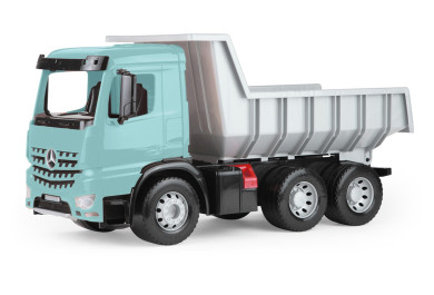 Lena 2148 Giga Trucks sklápěč tyrkys, 70x28x34 cm
