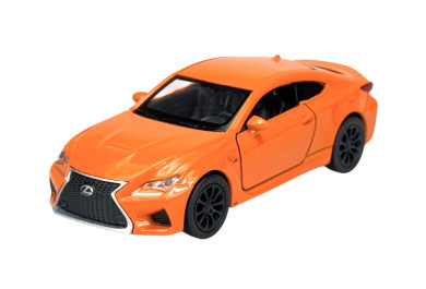 Welly Lexus RC F oranžový, 1:34-39