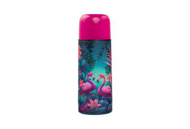 BAAGL Termoláhev Plameňáci, 550 ml