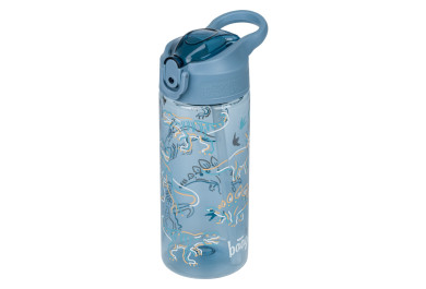 BAAGL Tritanová láhev na pití s brčkem Dino 500 ml