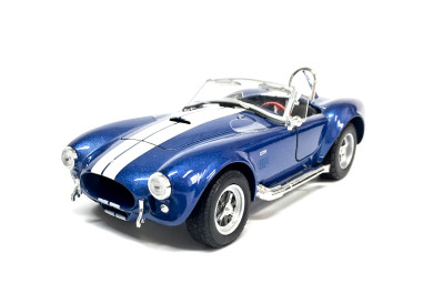 Welly Shelby 1965 Cobra 427 SC, metallic blue 1:24