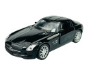 Welly Mercedes-Benz SLS AMG, černý 1:34-39