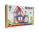 Merkur Domeček pro panenky, 34x39x25 cm, 354 dílků