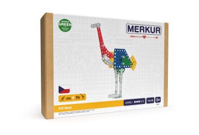 Merkur Mini ZOO - Pštros, 106 dílků