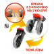 Odrážedlo FUNNY WHEELS Rider Sport červené 2v1