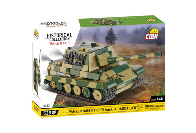 Cobi 2733 II WW Panzerjager Tiger Ausf B Jagdstiger, 1:48, 528 kostek