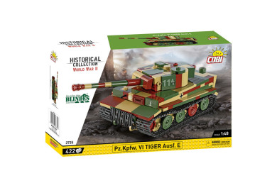 Cobi 2735 II WW Pz.Kpfw. VI Tiger Ausf. E, 2v1, 1:48, 422 kostek