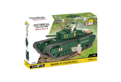 COBI 3128 II WW Mark IV Churchill, 1:35, 668 kostek