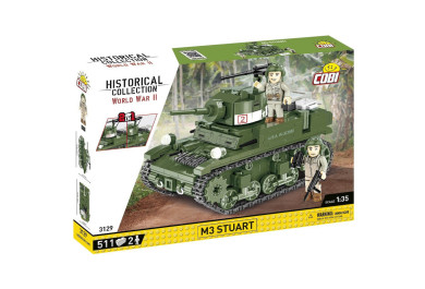 COBI 3129 II WW M3 Stuart, 1:35, 511 kostek