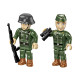 COBI 3136 Německý bunkr Regelbau 667, 1:35, 642 kostek a 2 figurky