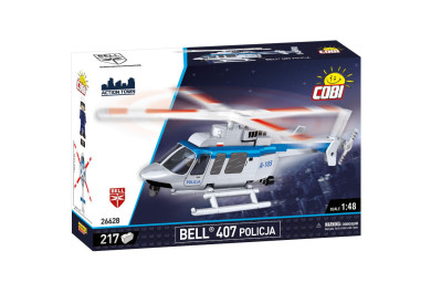 Cobi 26628 Bell 407 Policie, 1:48, 217 kostek