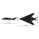 Cobi 5903 Armed Forces Lockheed F-117 Nighthawk, 1:48, 795 kostek, 1 figurka