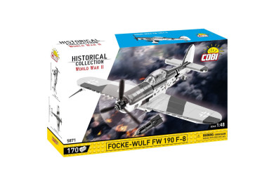 COBI 5871 II WW Focke-Wulf Fw 190 F-8, 1:48, 170 kostek