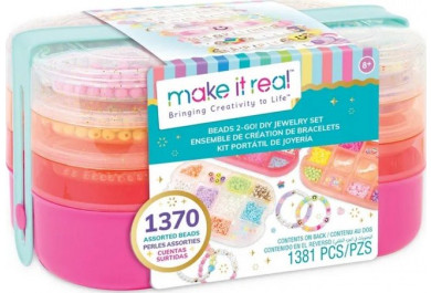 Make It Real Sada bižuterie Beads 2-Go DIY