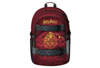 BAAGL Školní batoh Skate Harry Potter Bradavice vínový