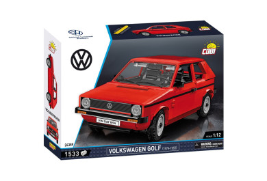 COBI 24359 Volkswagen Golf GTI (1974-1983), 1:12, 1533 kostek