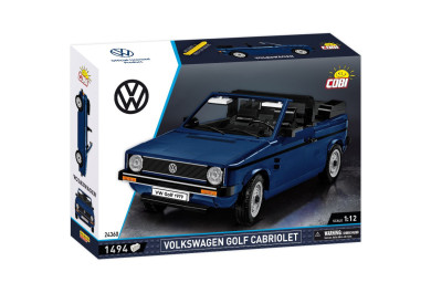 Cobi 24360 Volkswagen Golf Cabriolet, 1:12, 1494 kostek