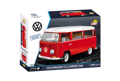 Cobi 24361 Volkswagen T2a Camper Van, 1:12, 2775 k, EXECUTIVE EDITION