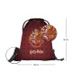 BAAGL SET 3 Skate Harry Potter Bradavice vínový: batoh, penál, sáček