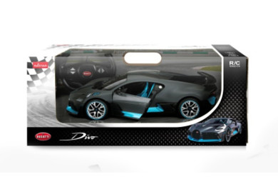 Rastar Bugatti Divo RC auto, Šedé 1:14