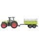 Fleg Traktor CLAAS na dálkové ovládání s přívěsem, 1:24